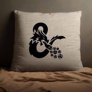 Dungeons and Dragons Párna - Sárkány - otthon & életmód - lakástextil - párna & párnahuzat - Meska.hu