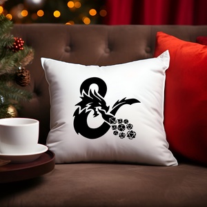 Dungeons and Dragons Párna - Sárkány - Meska.hu