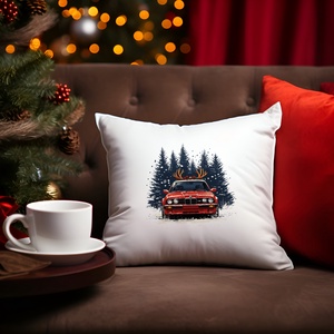 BMW karácsonyi párna - Tökéletes ajándék BMW rajongók számára! - Meska.hu