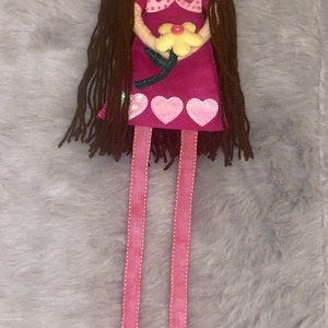 Borzas Kata  filc hajcsat tartó - ékszer - ékszertartó - fali ékszertartó - Meska.hu