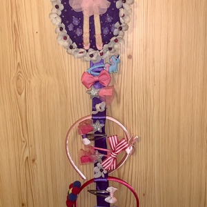 Balerina  filc hajcsat tartó - ékszer - ékszertartó - fali ékszertartó - Meska.hu