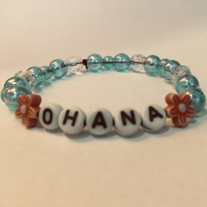 Lilo és Stitch - Ohana gyöngykarkötő - ékszer - karkötő - gyöngyös karkötő - Meska.hu