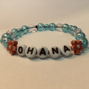 Lilo és Stitch - Ohana gyöngykarkötő - Meska.hu