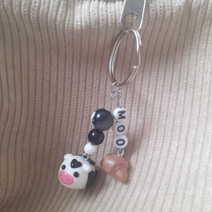 ? Boci charm kulcstartó, Táska & Tok, Kulcstartó & Táskadísz, Táskadísz, Gyurma, Gyöngyfűzés, gyöngyhímzés, MESKA