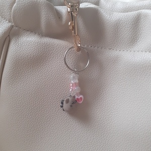 � Pusheen charm kulcstartó - táska & tok - kulcstartó & táskadísz - táskadísz - Meska.hu