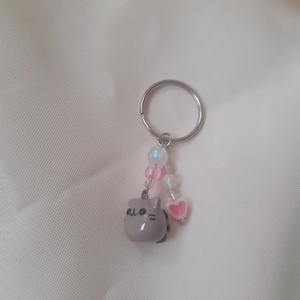 � Pusheen charm kulcstartó - táska & tok - kulcstartó & táskadísz - táskadísz - Meska.hu