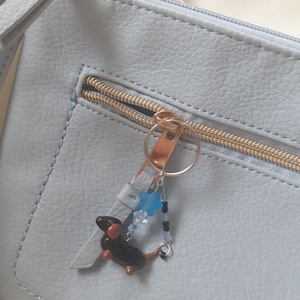 � Tacskó charm kulcstartó - táska & tok - kulcstartó & táskadísz - táskadísz - Meska.hu