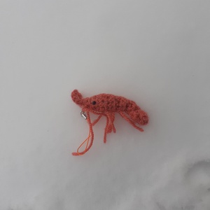 � Utazó garnéla - táska & tok - kulcstartó & táskadísz - táskadísz - Meska.hu