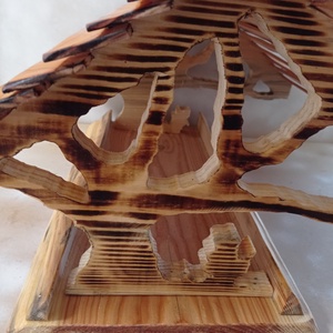 Fából készült madáretető  - otthon & lakás - babaszoba, gyerekszoba - baba ágynemű - Meska.hu