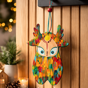 Calmara � a Vidámító � 12 cm � 12 cm fafigura - Meska.hu