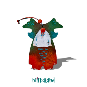  Domara � a Belső Csend  � 12 cm fafigura - Meska.hu