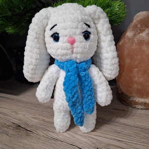Horgolt fehér nyuszi, Játék & Sport, Plüssállat & Játékfigura, Nyuszi, , MESKA