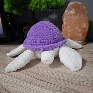 Horgolt teknős - játék & sport - plüssállat & játékfigura - más figura - Meska.hu