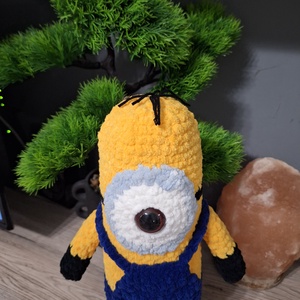 Horgolt Minyon/Minion - játék & sport - plüssállat & játékfigura - plüss mesefigurák - Meska.hu