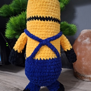 Horgolt Minyon/Minion - játék & sport - plüssállat & játékfigura - plüss mesefigurák - Meska.hu