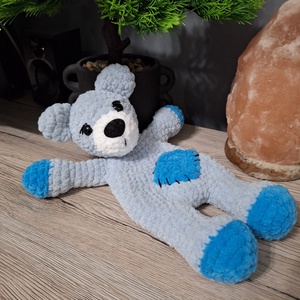 Horgolt Macis nyunyóka/alvóka, Játék & Sport, Plüssállat & Játékfigura, Maci, Horgolás, MESKA