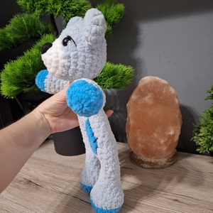 Horgolt Macis nyunyóka/alvóka - játék & sport - plüssállat & játékfigura - maci - Meska.hu