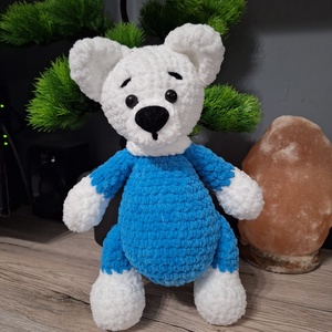 Horgolt Jegesmedve, Játék & Sport, Plüssállat & Játékfigura, Maci, Horgolás, MESKA