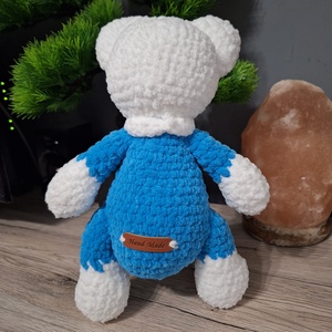 Horgolt Jegesmedve - játék & sport - plüssállat & játékfigura - maci - Meska.hu