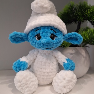 Horgolt Hupikék Törpike - Meska.hu