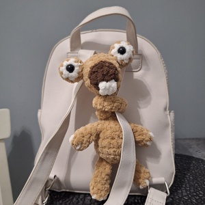 Horgolt Sid táskadísz, Táska & Tok, Kulcstartó & Táskadísz, Táskadísz, Horgolás, MESKA