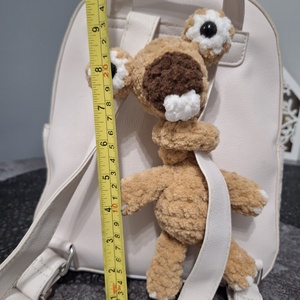 Horgolt Sid táskadísz - táska & tok - kulcstartó & táskadísz - táskadísz - Meska.hu