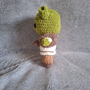 Horgolt Shrek - játék & sport - plüssállat & játékfigura - plüss mesefigurák - Meska.hu