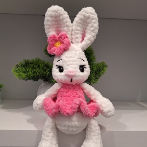 Horgolt Balerina nyuszi - Meska.hu