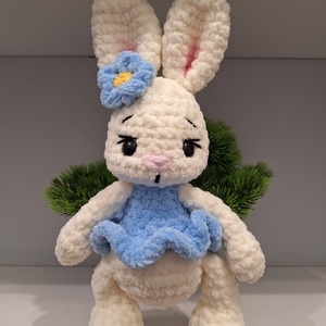 Horgolt Balerina nyuszi - Meska.hu