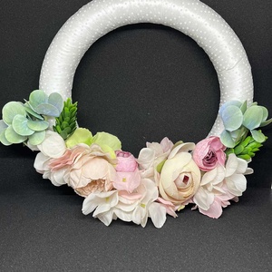 Habos-babos ajtódísz, Otthon & Életmód, Dekoráció, Ajtó- és ablak dekoráció, Ajtódísz & Kopogtató, Virágkötés, MESKA