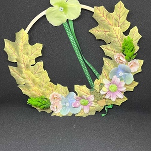 Vadász Kürt ajtódísz, Otthon & Életmód, Dekoráció, Ajtó- és ablak dekoráció, Ajtódísz & Kopogtató, Csipkekészítés, MESKA