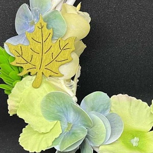 Zöldike ajtódísz - otthon & életmód - dekoráció - ajtó- és ablak dekoráció - ajtódísz & kopogtató - Meska.hu