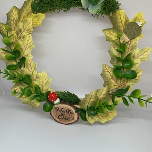 Hello Ősz 2 ajtódísz - otthon & életmód - dekoráció - ajtó- és ablak dekoráció - ajtódísz & kopogtató - Meska.hu