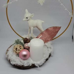 Fehér Fény asztali dísz, Otthon & Életmód, Dekoráció, Asztal és polc dekoráció, Asztaldísz, Mindenmás, MESKA