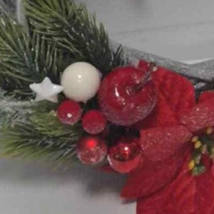 Almás vessző ajtódísz - otthon & életmód - dekoráció - ajtó- és ablak dekoráció - ajtódísz & kopogtató - Meska.hu