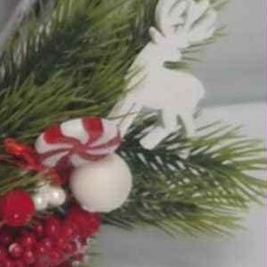 Almás vessző ajtódísz - otthon & életmód - dekoráció - ajtó- és ablak dekoráció - ajtódísz & kopogtató - Meska.hu