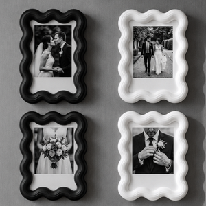 Hullámos Szélű Instax Mini Fényképkeret Hűtőmágnes - otthon & életmód - dekoráció - kép & falikép - képkeret - Meska.hu
