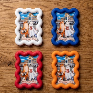 Hullámos Szélű Instax Mini Fényképkeret Hűtőmágnes - Meska.hu