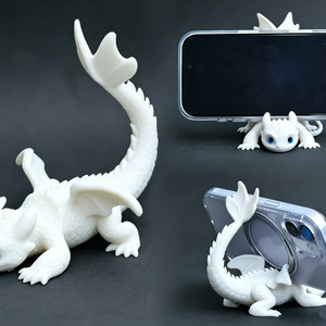 Sárkány Telefonállvány / Dragon Phone Stand - otthon & életmód - tárolás & rendszerezés - asztali telefontartó - Meska.hu