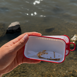 Sardines Jewelry Box Travel Case - Szardínia ékszerdoboz / utazó ékszertartó - ékszer - ékszertartó - ékszerdoboz - Meska.hu