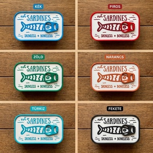Sardines Jewelry Box Travel Case - Szardínia ékszerdoboz / utazó ékszertartó - ékszer - ékszertartó - ékszerdoboz - Meska.hu