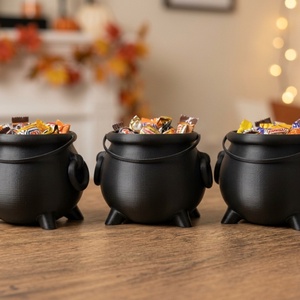 3db Csokit vagy csalunk! Üst / 3pcs Trick or Treat Couldron - Meska.hu