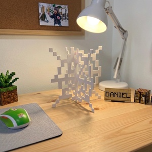 Minecraft Pókháló Dekoráció / Minecraft Cobweb Decoration, Otthon & Életmód, Dekoráció, Asztal és polc dekoráció, Asztaldísz, Fotó, grafika, rajz, illusztráció, MESKA