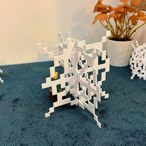 Minecraft Pókháló Dekoráció / Minecraft Cobweb Decoration - otthon & életmód - dekoráció - asztal és polc dekoráció - asztaldísz - Meska.hu