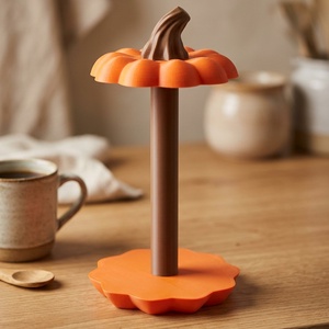 Tök alakú papírtörlő tartó / Pumpkin Kitchen Roll Holder - otthon & életmód - dekoráció - halloween - halloweeni tök - Meska.hu