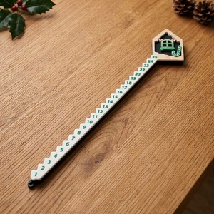 Karácsonyi Visszaszámláló Lépcső � Mikulás Adventi Naptár / Christmas Countdown Staircase � Santa Advent Calendar - karácsony - adventi díszek - adventi naptár - Meska.hu