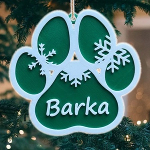 Egyedi Kisállat Karácsonyfadísz Névvel / Custom Made Pet Ornament - karácsony - karácsonyi lakásdekoráció - karácsonyfadíszek - Meska.hu