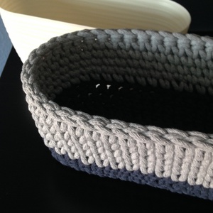 Horgolt kaspó, virágtartó, tároló -  - Meska.hu