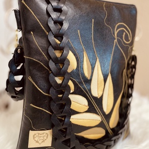 Ősz Aranya oldal táska - táska & tok - kézitáska & válltáska - válltáska - Meska.hu