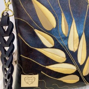 Ősz Aranya oldal táska - táska & tok - kézitáska & válltáska - válltáska - Meska.hu